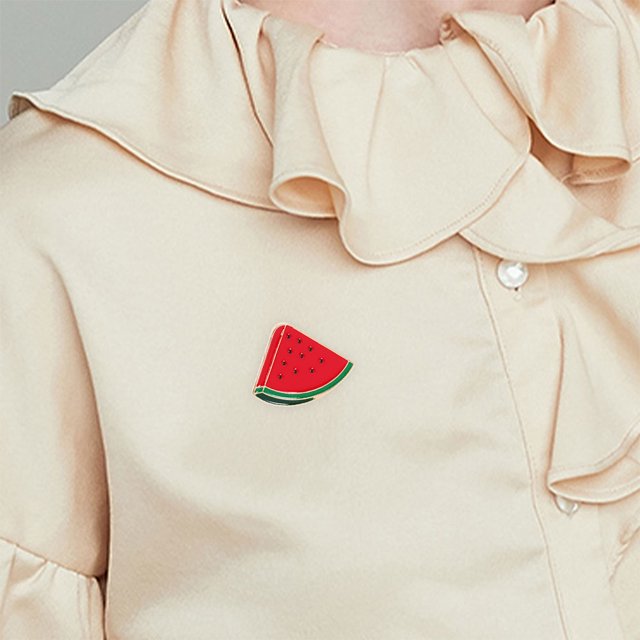 unbranded 12Ud Pin De Sandía Para Cardigans Chaquetas Y Camisas Acabado Y Único