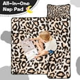 thumbnail image 4 of Beige and Black Of Leopard Print Toddler Nap Mats for Kids Preschool,Sleeping Mat Bag or Kids,Toddler Sleeping Bag,Toddler Nap Mat or Daycare, 4 of 6
