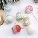 thumbnail image 4 of 8 cm/9 piezas 2024 bolas navideñas de colores verdes brillantes, adornos colgantes para fiestas de Navidad, adornos para el hogar, bodas, escenas, 4 of 5