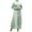 Green, variant on Islamic Maxi Dress for Women Abaya Long Sleeve Dress Comfortable Loose Muslim One-Piece Dress Full Length Kaftan