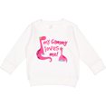 thumbnail image 2 of Inktastic My Gammy Loves Me Girl Dinosaur Toddler Sweatshirt, 2 of 4