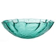 thumbnail image 4 of Green Free form Wave Glass Vessel Sink, 4 of 7