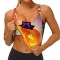 thumbnail image 4 of Lsque Halloween Printed Women'S Sports Bra, Compression, Moisture Wicking, High-Impact Sports Bra For Women,Supportive sports bra-XX-Large, 4 of 9