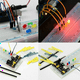 thumbnail image 3 of Kit de electrónica mejorado con módulo de fuente de alimentación, cable puente, potenciómetro de precisión y placa de pruebas de 830 puntos de conexión para Arduino UNO R3, MEGA, 3 of 5