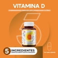 thumbnail image 2 of Multivitaminico Defensas LIFEED5 Vitamina D 60 dias con Magnesio Calcio Zinc Fosforo Aloe Vera, 2 of 10