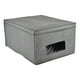 thumbnail image 2 of Caja Para Almacenar Home  Home Gris 50X40X25 Cm, 2 of 3