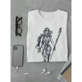 thumbnail image 3 of Comic Style Super Wand Girl T-Shirt Men -Image by Shutterstock, Male 3X-Large, 3 of 4