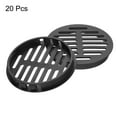 thumbnail image 3 of Uxcell 20Pcs 80mm/3.1in Ventilaciones de Aire Circulares, Cubierta de Ventilación Negra, 3 of 4
