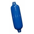 thumbnail image 1 of Taylor Made Boat Fender 543116 BoatGuard; Ribbed; Round; 6 Inch Diameter x 22 Inch Length; Blue; Vinyl; With Needle Type Valve For Inflation; Single, 1 of 2