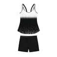 thumbnail image 6 of Tankini Swimsuits for Women Tummy Control Two Piece Bathing Suits Flowy Swim Tops with Boy Shorts 2026 Trendy, 6 of 7
