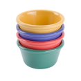 thumbnail image 3 of Conseguir. Rm-400-Mix Paquete Mixto De 4 Colores Mardi Gras 4 Oz. Ramekin Colección Ramekins De Plástico De Melamina Resistente A Roturas, Apta Para Lavavajillas (Paquete De 12), 3 of 4