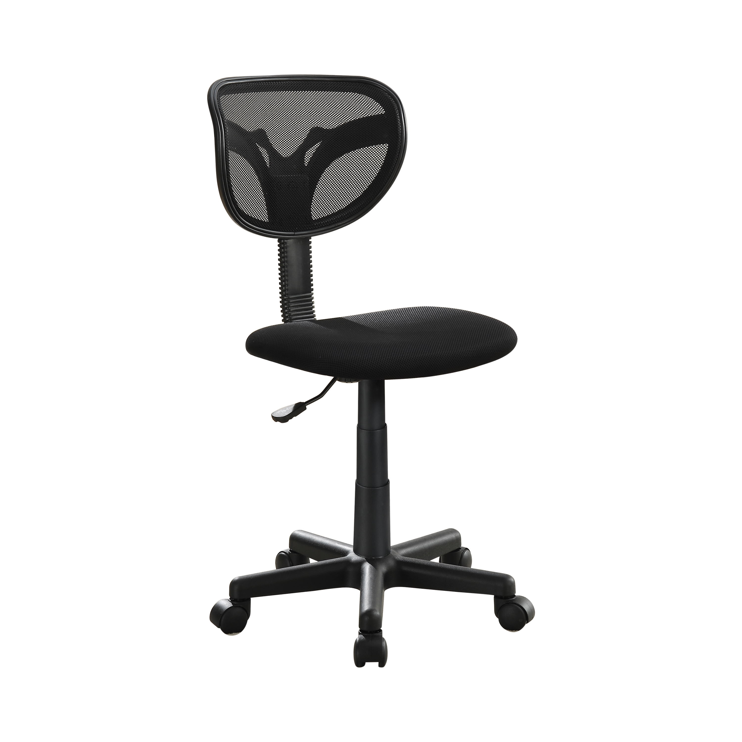 Adjustable Height Office Chair Black