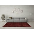 thumbnail image 3 of Ahgly Company Indoor Square Persian Red Bohemian Area Rugs, 6' Square, 3 of 4