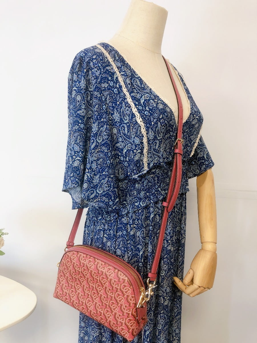 Coach monogram store crossbody bag