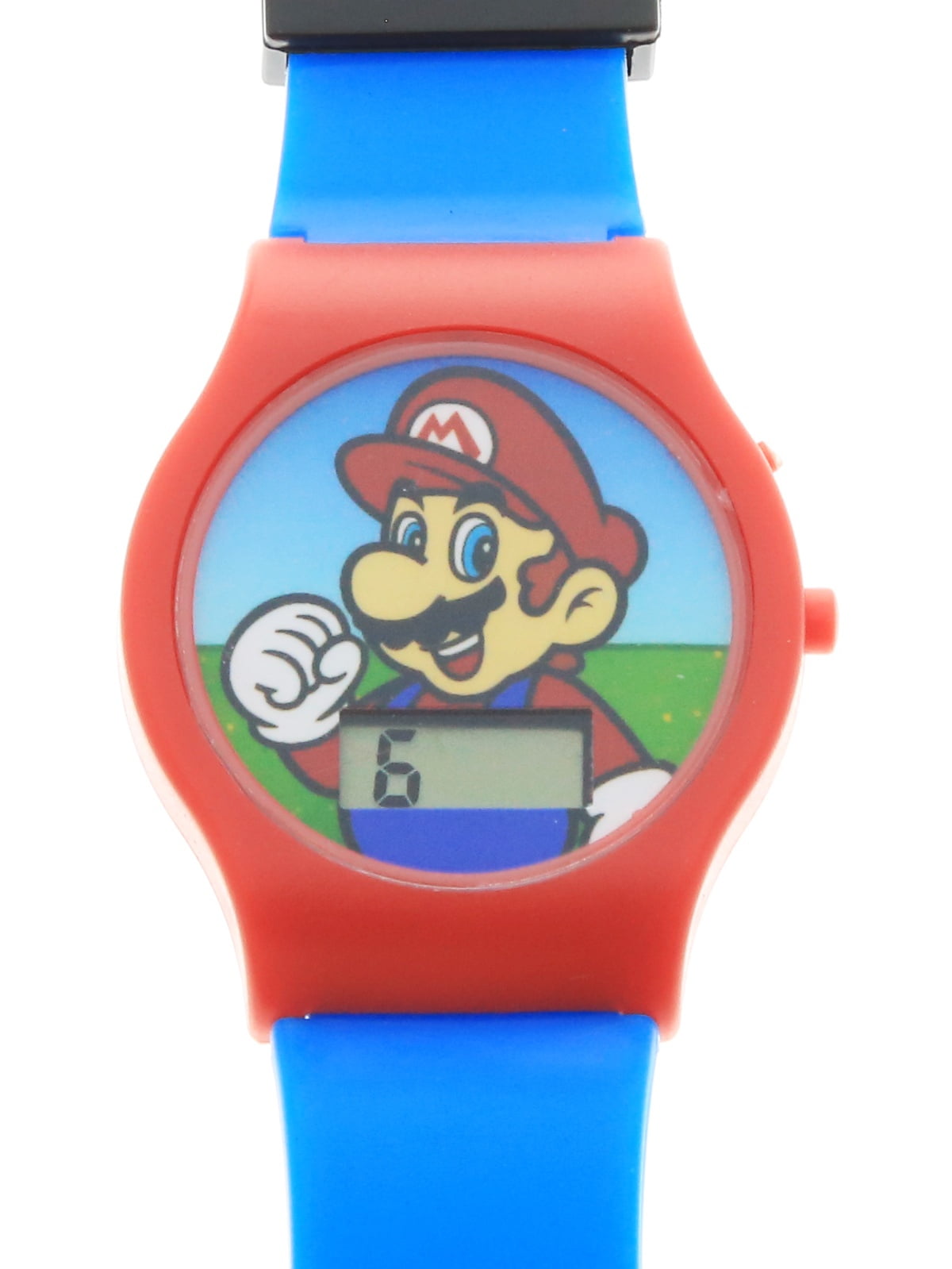 Kidplay Products Nintendo Super Mario Boys LCD Wrist Watch Digital