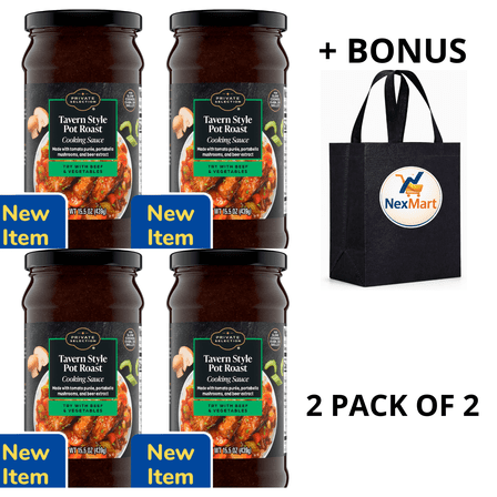 Private Selection Tavern Style Pot Roast Cooking Sauce 15.5 oz, 2 Pack