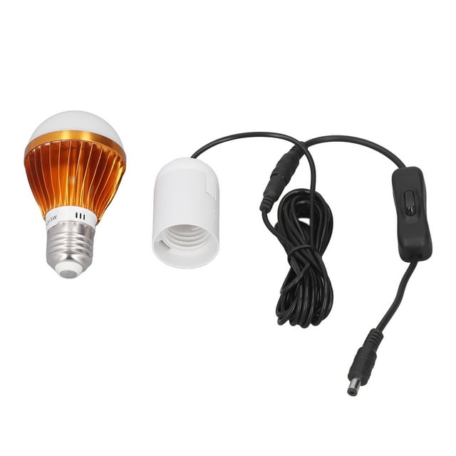 Bombilla esférica, bombilla esférica E27, luz LED solar en espiral, bombilla solar, diseño aerodinámico