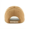 thumbnail image 2 of Men's '47 Tan Dallas Cowboys Ballpark MVP Adjustable Hat, 2 of 2