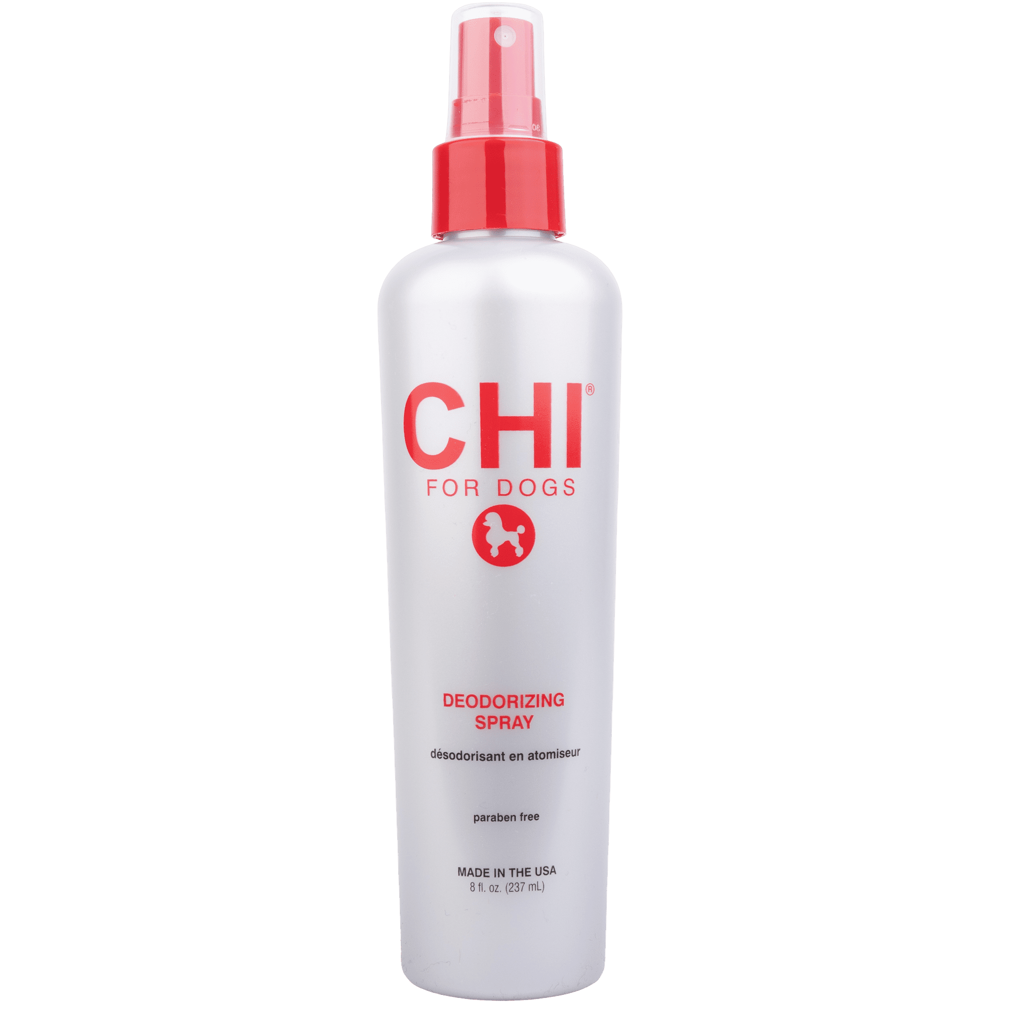 CHI for Dogs Deodorizing Spray - Odor Eliminator for Smelly Coats - Safe Deodorant Spray for Puppies and Adult Dogs - Sulfate and Paraben Free - 8 Fl Oz