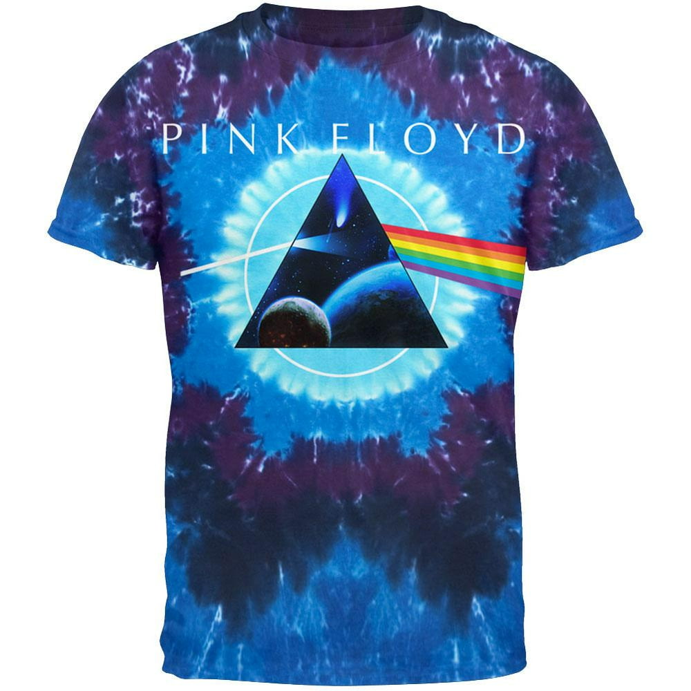 Liquid Blue liquid blue men's dark side galaxy tshirt, tie dye