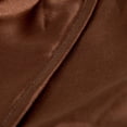 thumbnail image 4 of Lorviah Satin Fitted Crib Sheet for Standard Crib & Toddler Mattress - 28"x52" - Soft Smooth, Coffee, 4 of 5