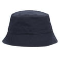 thumbnail image 3 of 2-Pack Navy & Olive Washed 100% Cotton Bucket Hat Everyday Cotton Style Unisex Trendy Lightweight Outdoor Hot Fun Summer Beach Vacation Getaway Headwear, 3 of 8