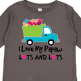 thumbnail image 4 of Inktastic I Love My Papaw Grandchild Boys Long Sleeve Toddler T-Shirt, 4 of 5
