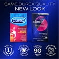 thumbnail image 2 of Durex Performax Intense Latex Condoms Ribbed w/ Desensitizing Delay Lubricant - Choose Count, 2 of 3