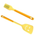 thumbnail image 1 of Espátula de silicona para el hogar, sartén antiadherente, espátula de cocina de calidad alimentaria, cuchara, juego de utensilios de cocina de alta temperatura, 1 of 5