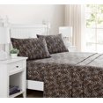 thumbnail image 3 of Juego de sábanas Beatrice Home Fashions de microfibra Queen Zara Leopard, 3 of 6