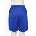 thumbnail image 4 of Eandarui Kids Football Basketball Shorts Boys Sport Athletic Booty Shorts Drawstring Boyshorts Blue 28, 4 of 7