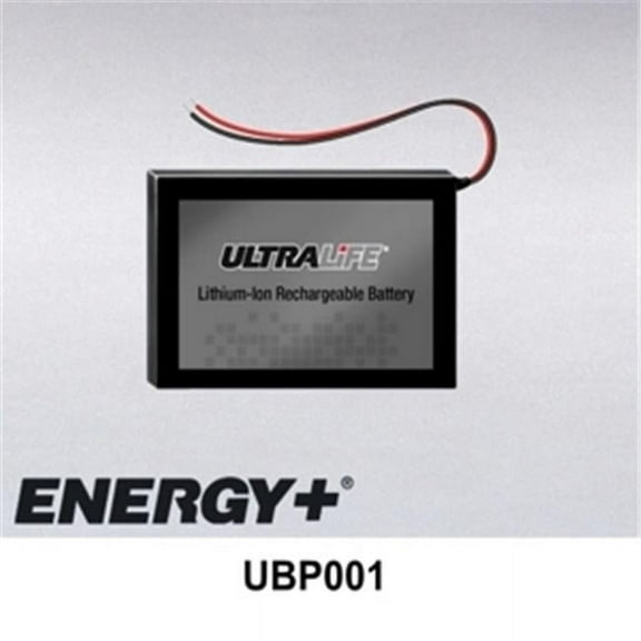 FedCo Batteries Compatible with Ultralife UBP001 Lithium Ion Battery Pack For Portable Electronic Applications - 1750mAh