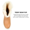 thumbnail image 4 of Journee Womens Pippah Block Heel Cold Weather Booties, 4 of 7