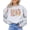 Gray Sweatshirt, variant on Panthers Sweatshirt for Women, Teens & Youth Retro Colorful Football Sweater Gray Sweatshirt Adult Small