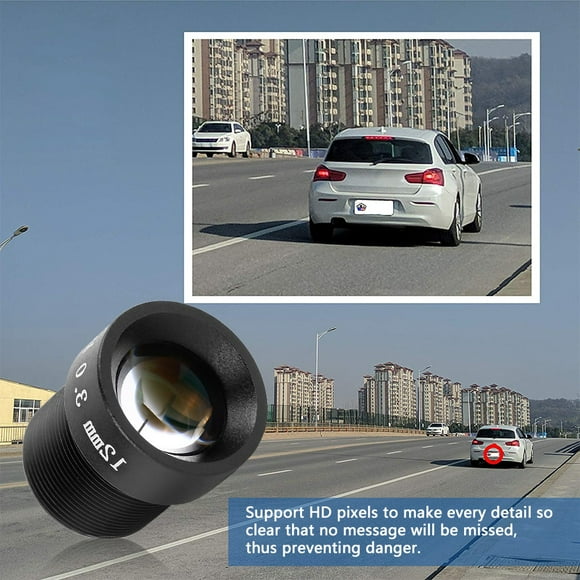 12mm Lenses Kits, 3MP CCTV Camera Lens, CCTV 3MP 12mm Focal Length Board Lens Smart Surveillance Replacement Parts Replacement Camera Lens for Security Camera