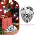 thumbnail image 3 of Hytrove Adorno De Sombrero Plateado En Forma De Bola Disco Para Festiva Y, 3 of 6