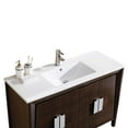 thumbnail image 4 of Fine Fixtures Imperial Collection 48" Single Bathroom Vanity Cabinet Set, Ebony wave, 4 of 7