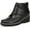 Black Leather, variant on Women's Abby Wedge Ankle Bootie Black 11M