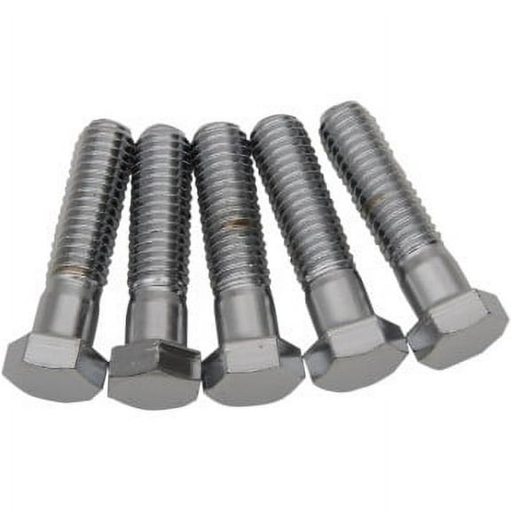 Drag Specialties DS192338 Coarse-Thread Hex-Head Bolts - 7/16in.-14 x 1 3/4in.