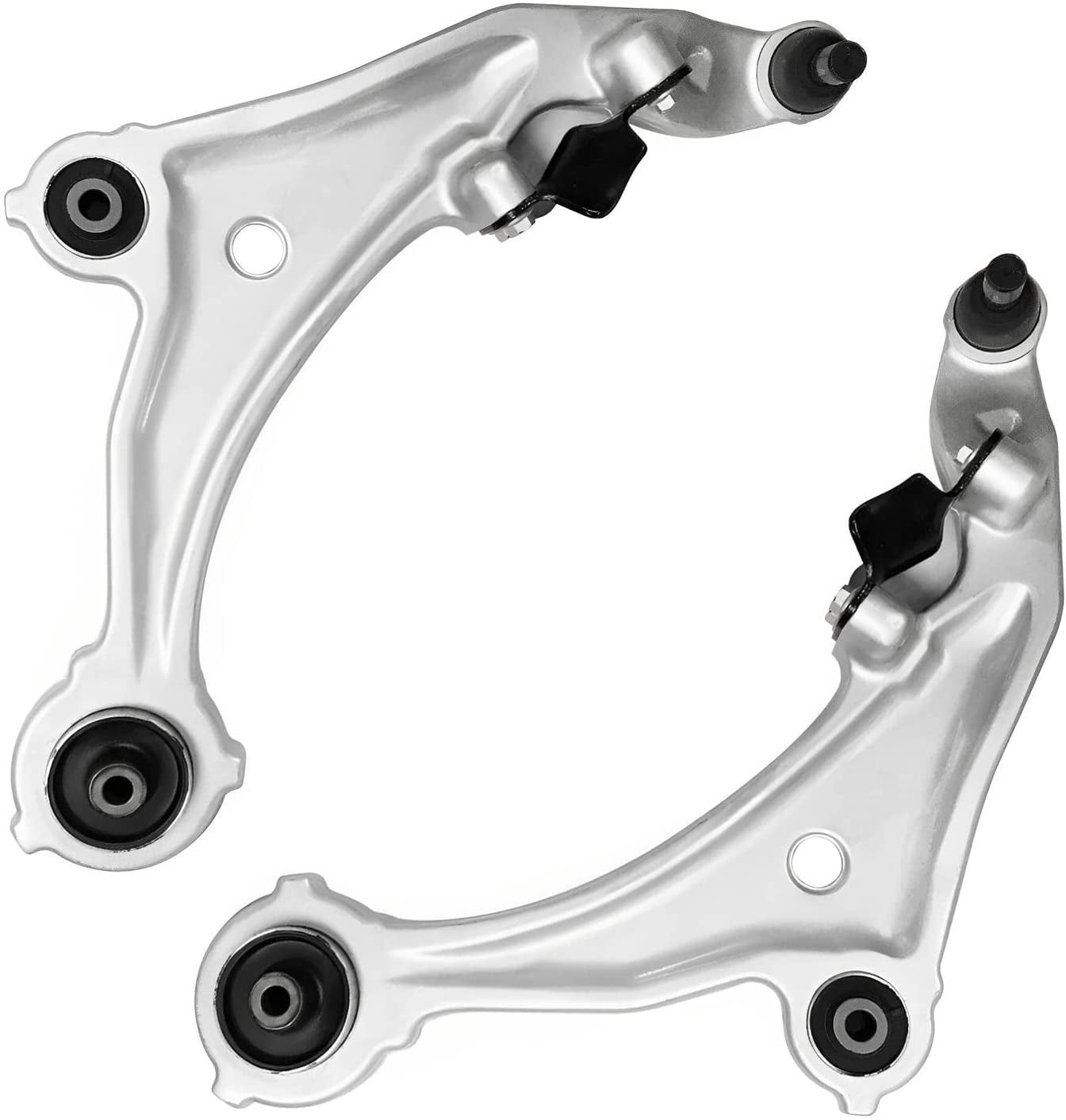 Detroit Axle - Front Lower Control Arms w/Ball Joints Sway Bar Links Outer Tie Rods Replacement for 2009-2014 Nissan Murano - 6pc Set