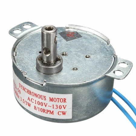 Synchronous Motor 8/10RPM CW/CCW TYD-50 AC 110V 3W Low Noise Robust Torque Motor