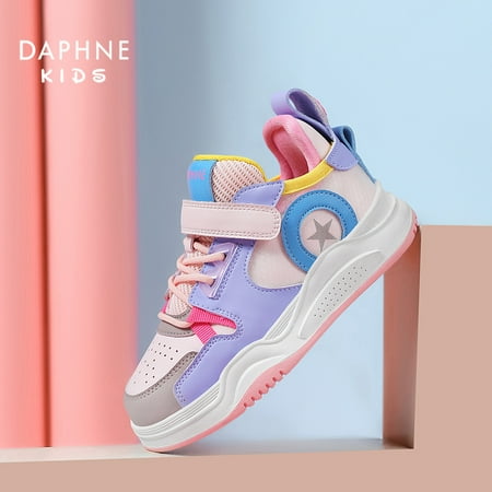 

DAPHNE Girl s Lightweight Athletic Sneakers Breathable Comfortable Casual Sport Shoes For Walking Running Kids Children