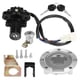 thumbnail image 1 of Fuel Gas Cap Ignition Switch Seat Lock W/ Key Set for Yamaha YZF R1 R6 FZ6 01-12, 1 of 1