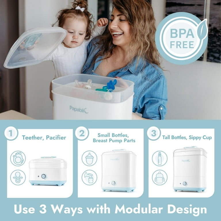 Papablic baby bottle electric steam sterilizer sale