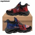 thumbnail image 1 of Doginthehole - Zapatos casuales de verano para mujer, diseño artístico, estampado de bandera estadounidense, zapatillas deportivas para correr al aire libre, zapatillas clásicas con cordones para homb, 1 of 6