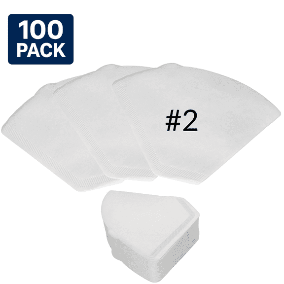 #2 Cone Coffee Filters - 100 Count