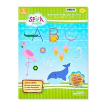 Spark Create Imagine Wipe Clean Preschool Activity Busy Book Set, with Whiteboard Marker
