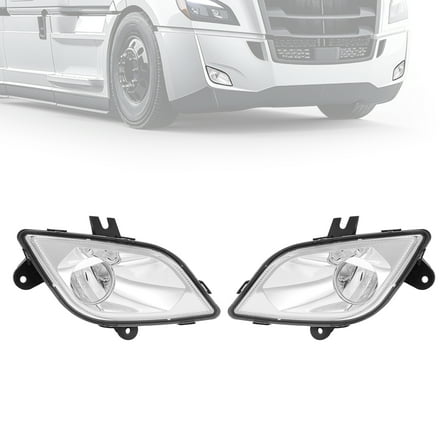 KOJEM LED Fog Lights Driving Lamps for 2018-2024 Freightliner Cascadia Replacement for A6603653003 A6603653002