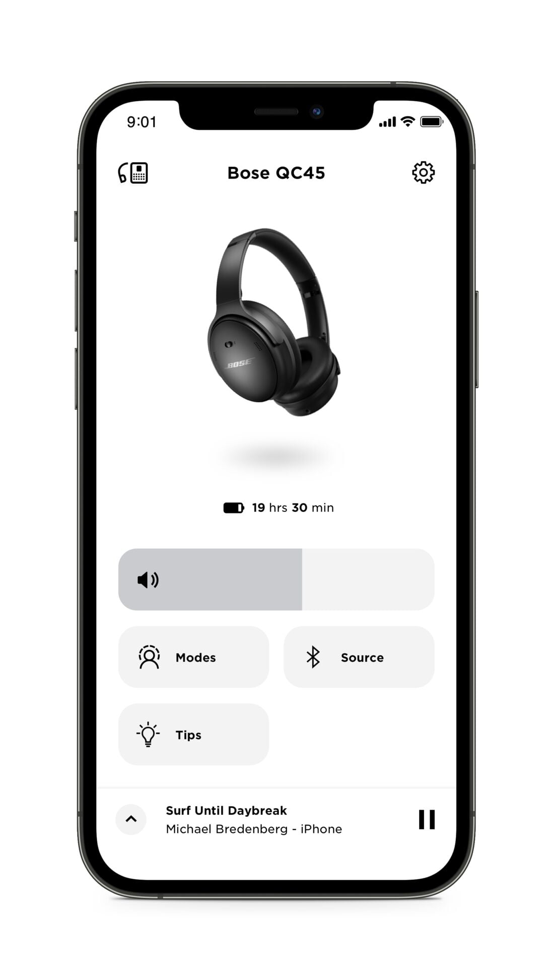 Bose QuietComfort 45 Noise Canceling Bluetooth Headphones (Black) -  866724-0100