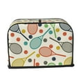 thumbnail image 2 of Daiia Racket and Tennis Ball Pattern 2 slice Toaster Cover, Toaster Appliance Dust-proof Cover For Kitchen Small Appliance Dust Cover and Fingerprint Protection, 2 of 7